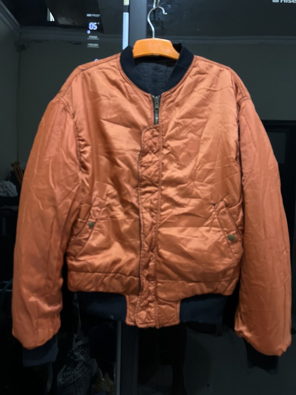 If Six Was Nine 80s Kansai Man Revesible MA - 1 Bomber Jacket Size US L / EU 52-54 / 3 - 6 Thumbnail