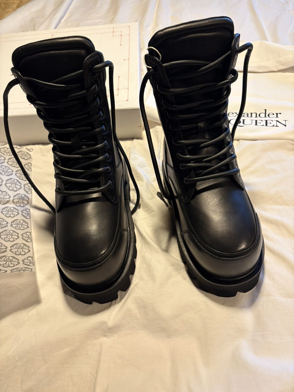 Alexander McQueen Alexander McQueen parachute leather boots. Size US 7 / EU 40 - 4 Thumbnail