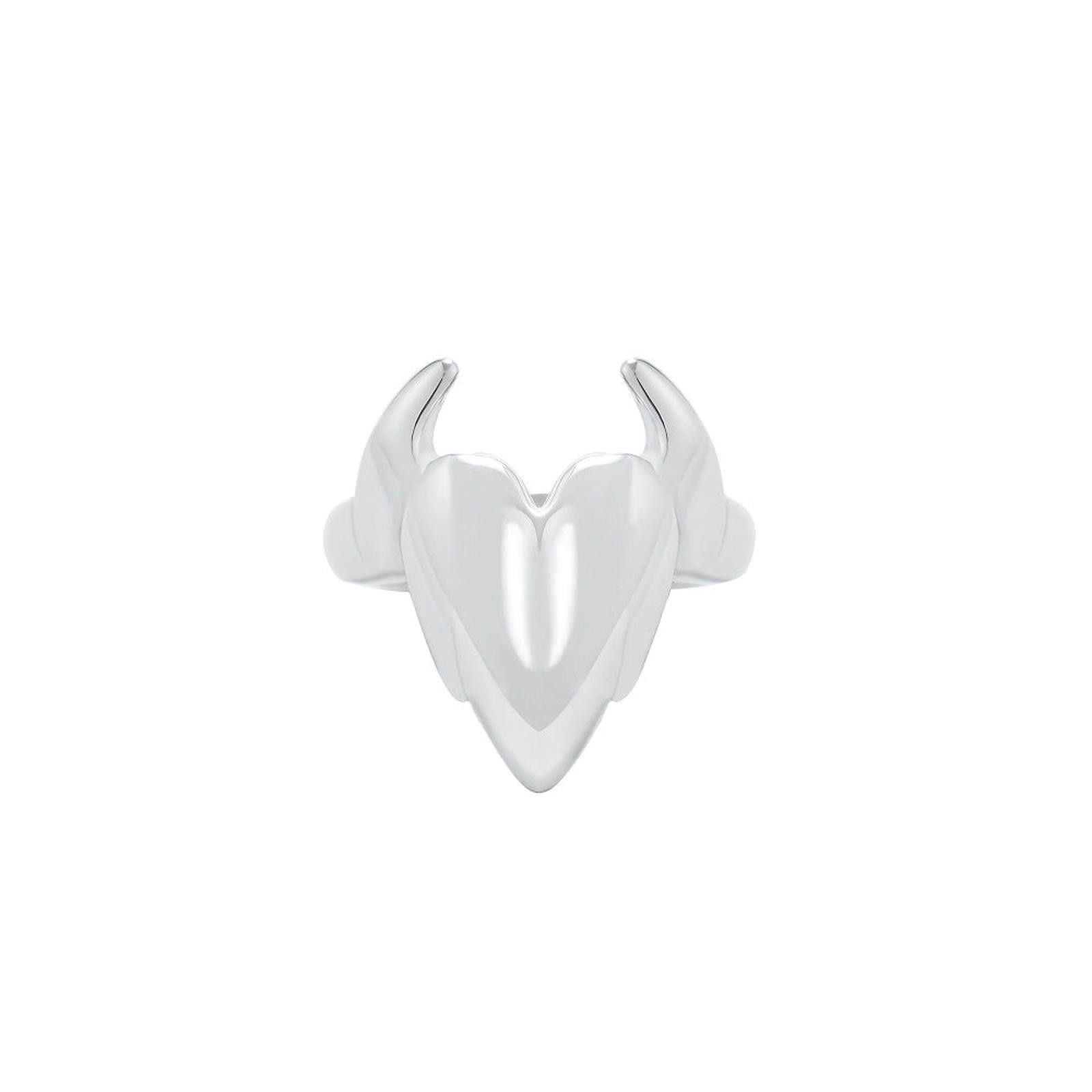 Other Modern Rings Set - Black / Silver Size ONE SIZE - 7 Thumbnail