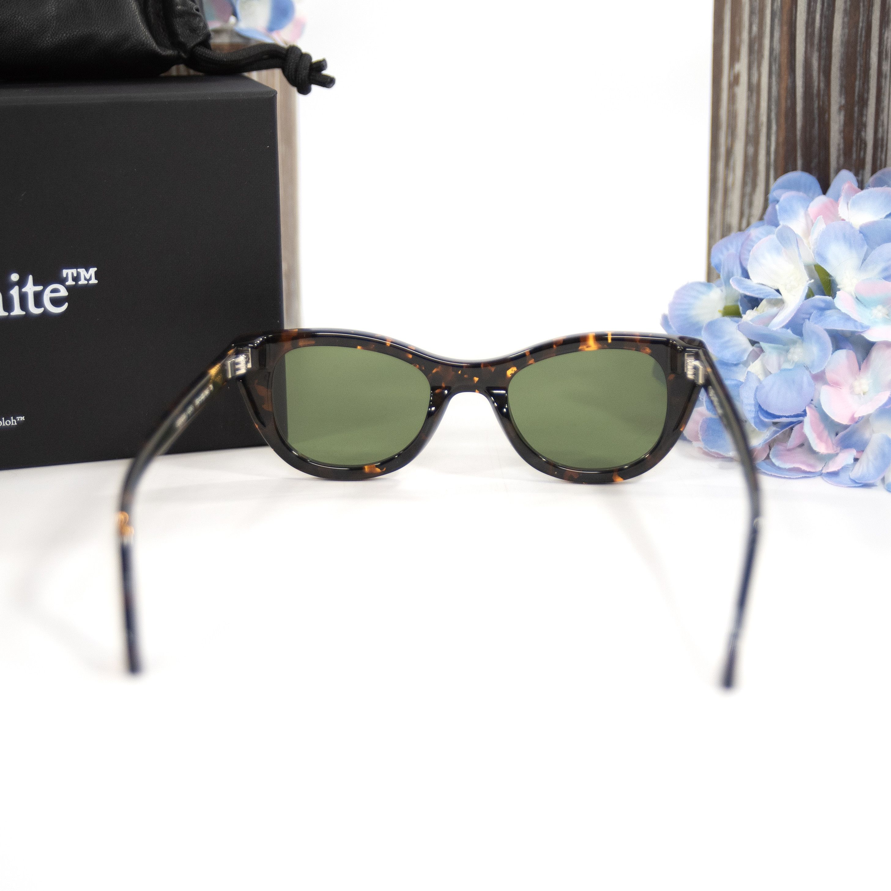 Off-White Off-White OER1112 Boulder Havana Tortoise Logo Sunglasses NW Size ONE SIZE - 6 Thumbnail
