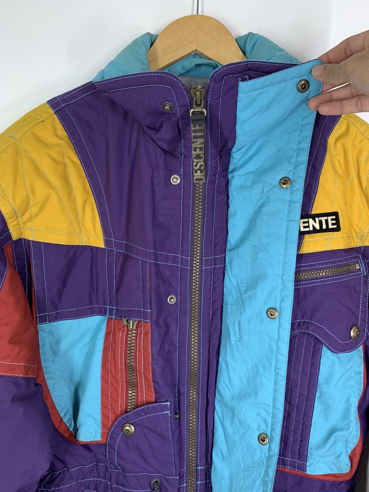 Descente × Vintage Vintage Descente Ski Jacket Size US L / EU 52-54 / 3 - 11 Thumbnail