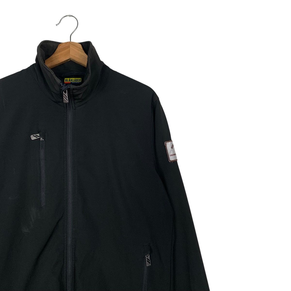Japanese Brand BLAKLADER X YAMAMOTO GARMENT Big Logo Jacket #2099-C92 Size US S / EU 44-46 / 1 - 8 Thumbnail
