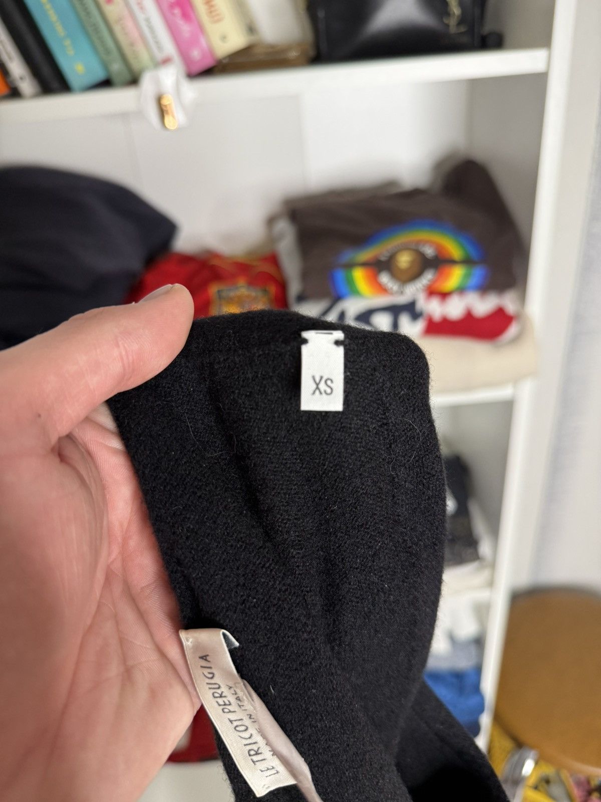 Other Le tricot perugia black knit wool cashmere jumper size Xs Size XS / US 0-2 / IT 36-38 - 9 Thumbnail