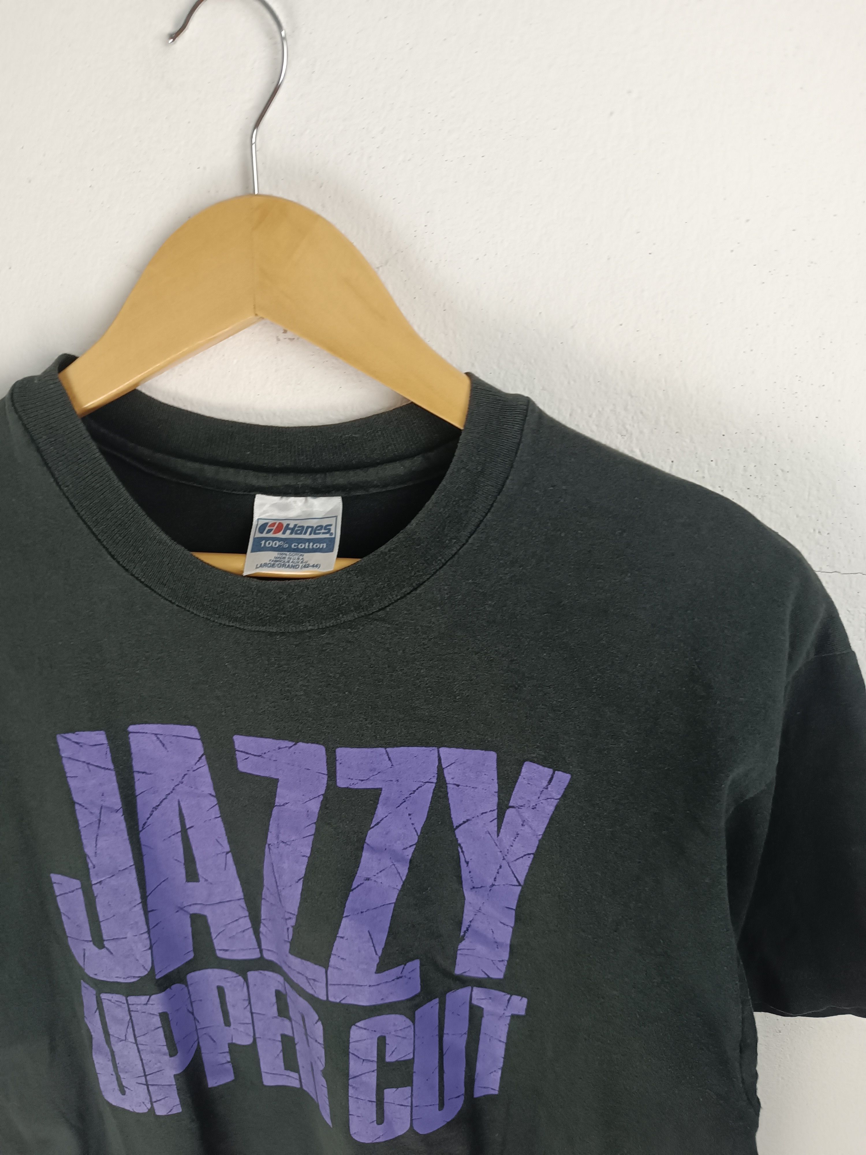 Band Tees VINTAGE 90'S JAZZY UPPER CUT JAPAN FUNK HIP HOP BAND ROCK Ts Size US M / EU 48-50 / 2 - 9 Thumbnail