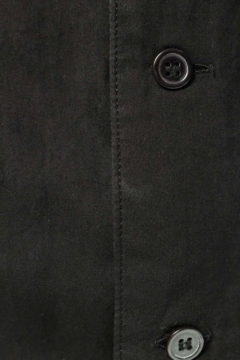 Yohji Yamamoto YOHJI YAMAMOTO POUR HOMME Tencel/Collarless Shirt Size US M / EU 48-50 / 2 - 3 Thumbnail