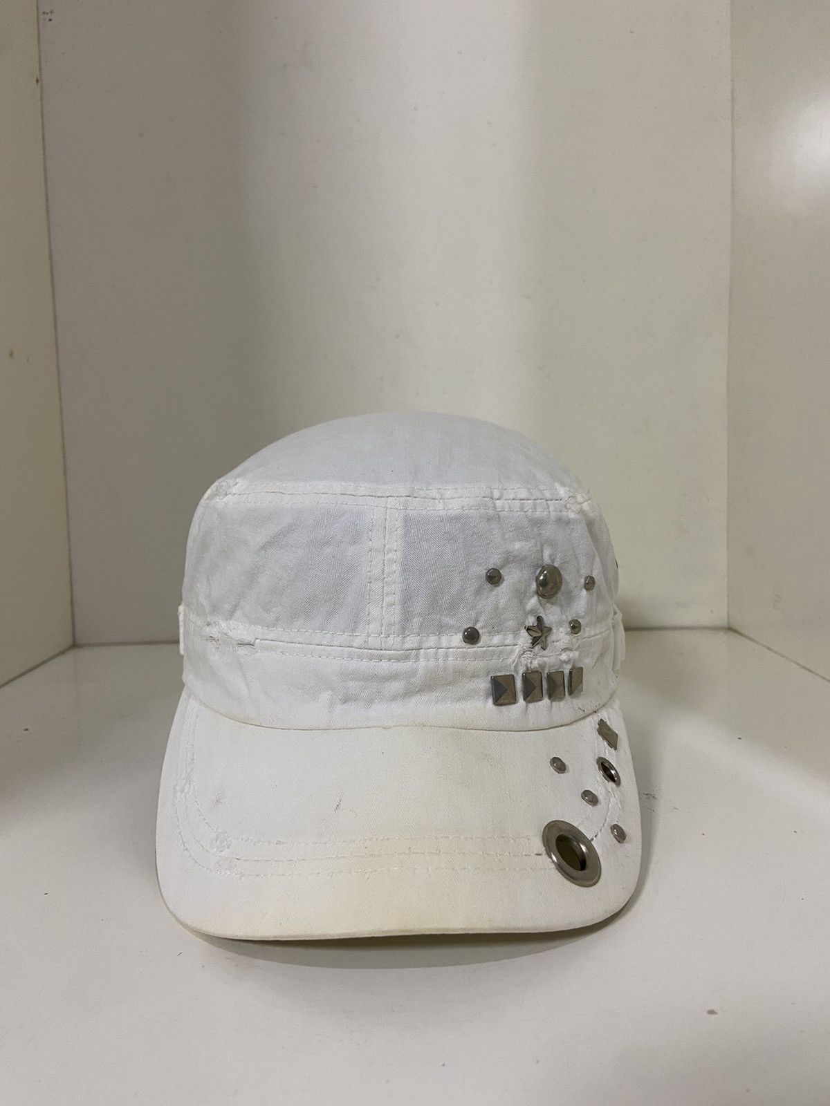 If Six Was Nine × Le Grande Bleu (L.G.B.) Vintage Y2K denim patrol hat L.G.B style Size ONE SIZE - 2 Thumbnail