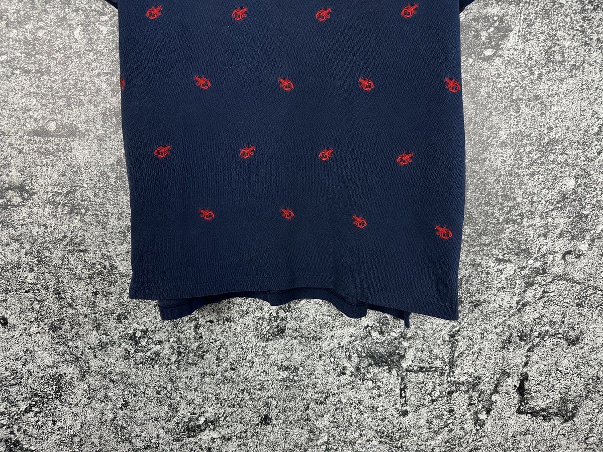 Polo Ralph Lauren Polo Ralph Lauren Crab Embroidered Polo Shirt Over Print XL Size US XL / EU 56 / 4 - 3 Thumbnail