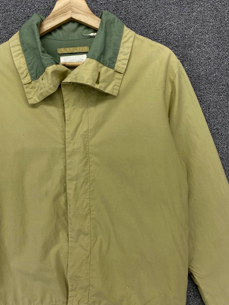 Helmut Lang × Vintage Vintage 90s Helmut Lang Light Green Light Jacket Size M / US 6-8 / IT 42-44 - 5 Thumbnail