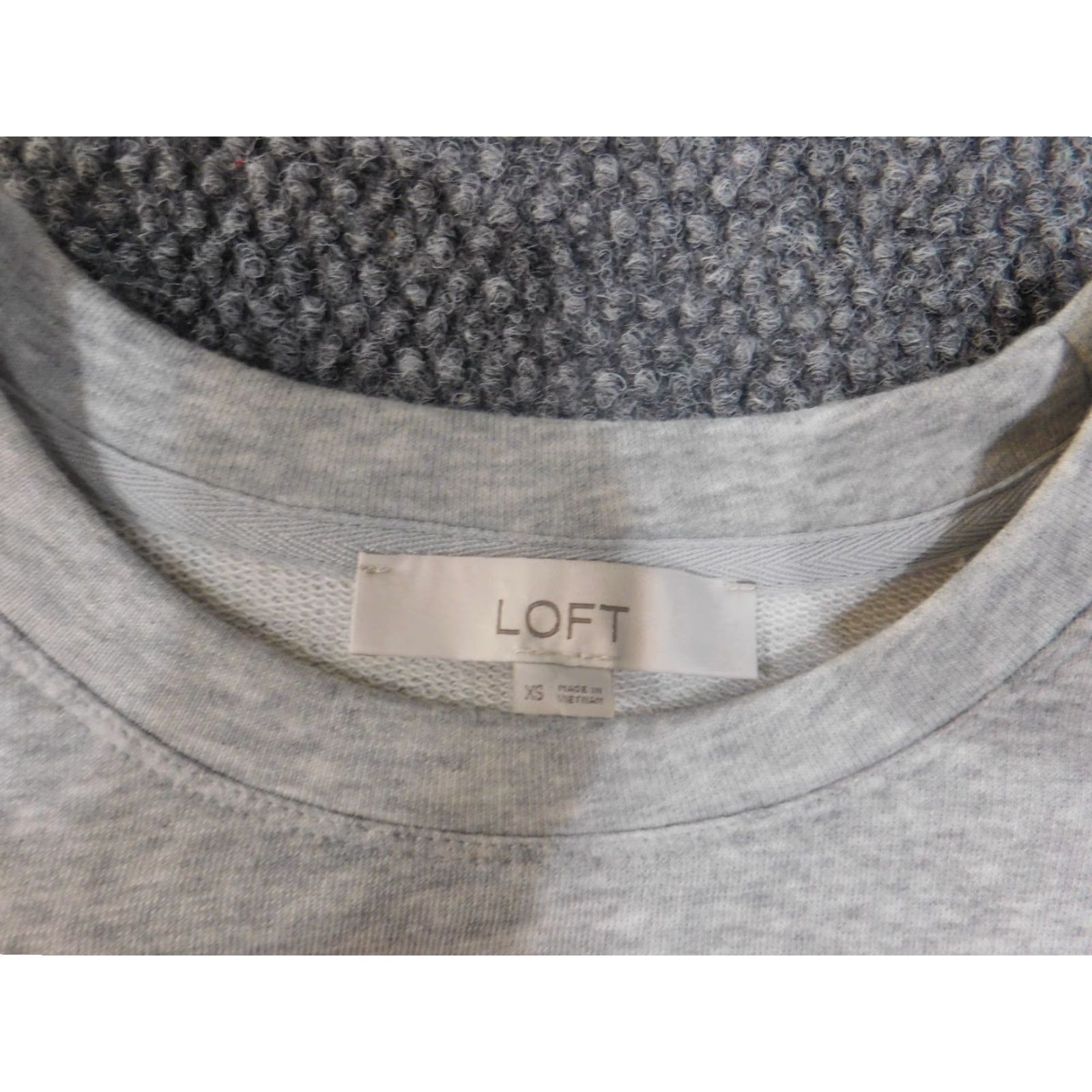 Loft **LOFT Gray XS Women's Crewneck Stretch Knit Pullover Sweater** User: Loft Gray XS Women's Crewneck Stretch Knit Pullover Sweater Size XS / US 0-2 / IT 36-38 - 5 Thumbnail