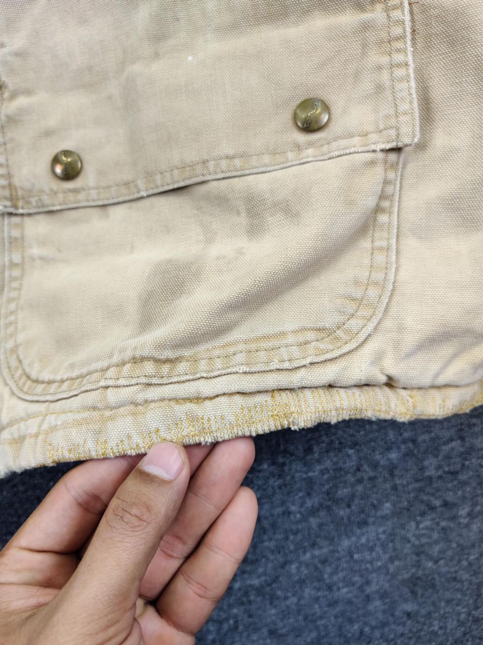 Carhartt Vintage 90s Carhartt Detroit Jacket Size US XL / EU 56 / 4 - 10 Thumbnail