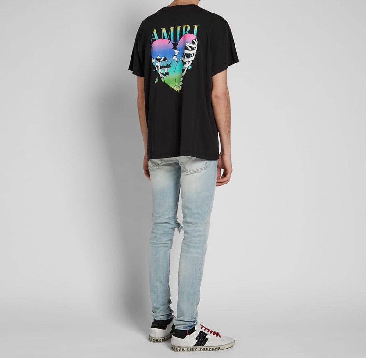 Amiri Lovers front & back print tee Size US L / EU 52-54 / 3 - 4 Thumbnail