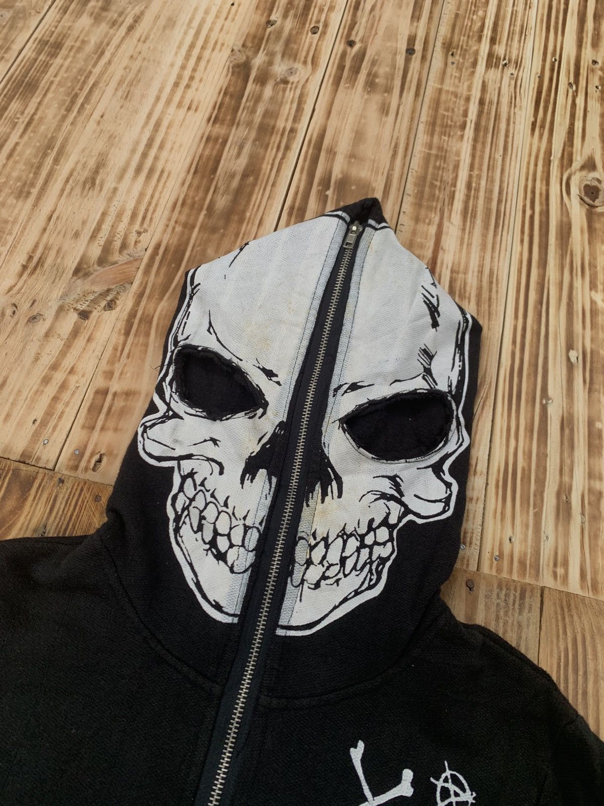 14th Addiction Mar Jour Skeleton Full Zipp Hoodie Size US M / EU 48-50 / 2 - 2 Thumbnail