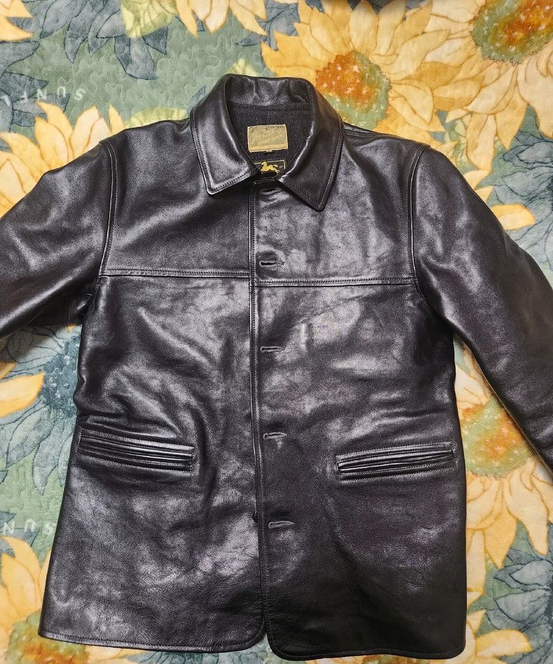 The Real McCoy Horsehide Leather Jacket