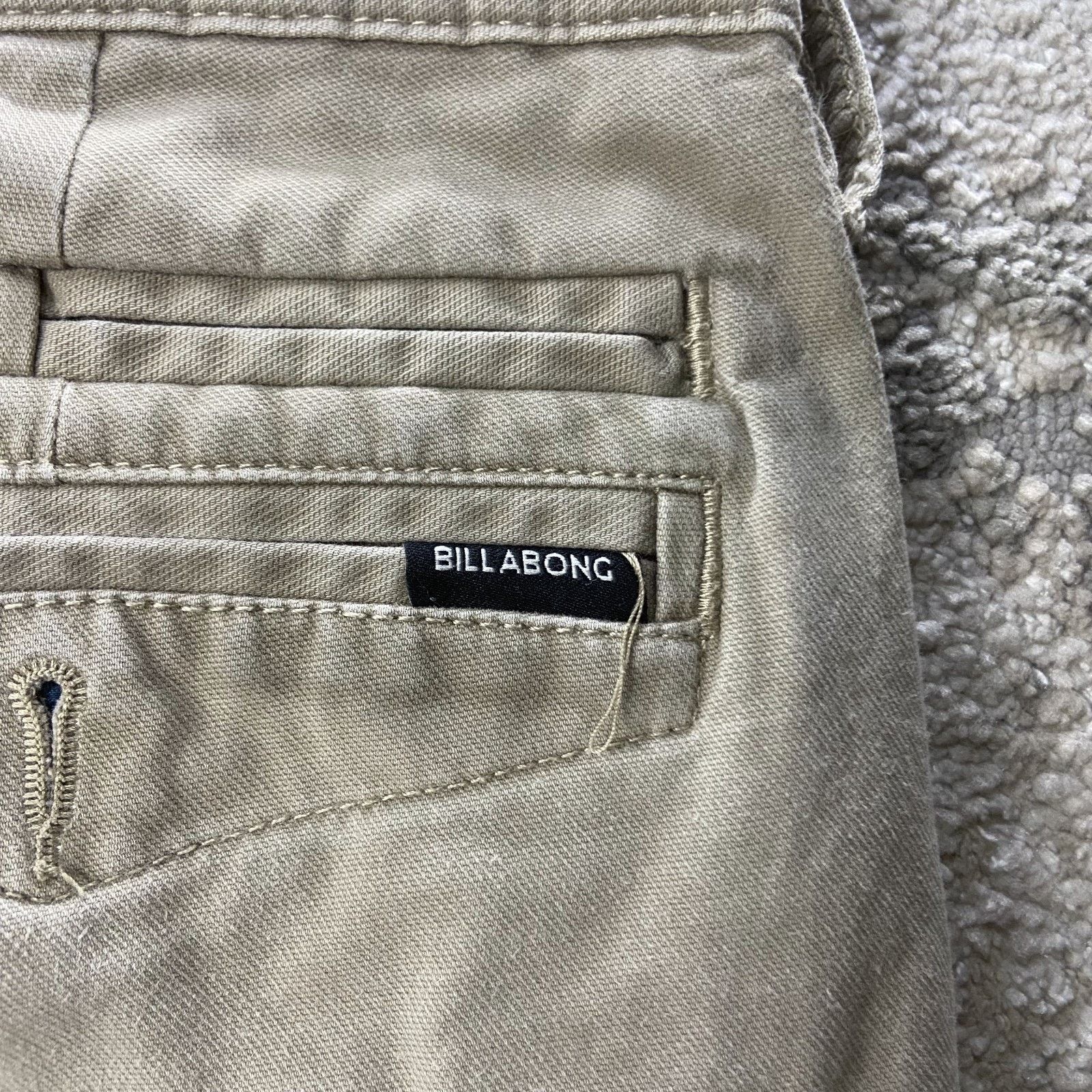Billabong Billabong New Order Chino Pants Mens 36 Beige Straight Leg Size US 36 / EU 52 - 9 Thumbnail