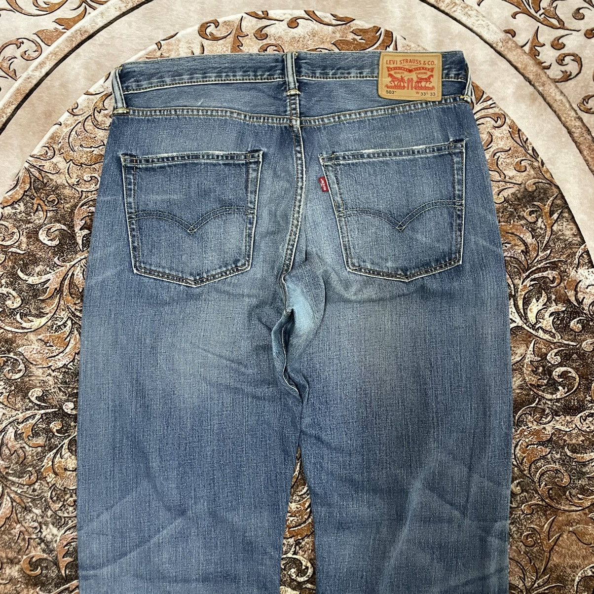 Levi's Vintage Clothing 🔥Vintage Levis 503 Stoned Washed Distress Denim Jeans Size US 34 / EU 50 - 5 Thumbnail