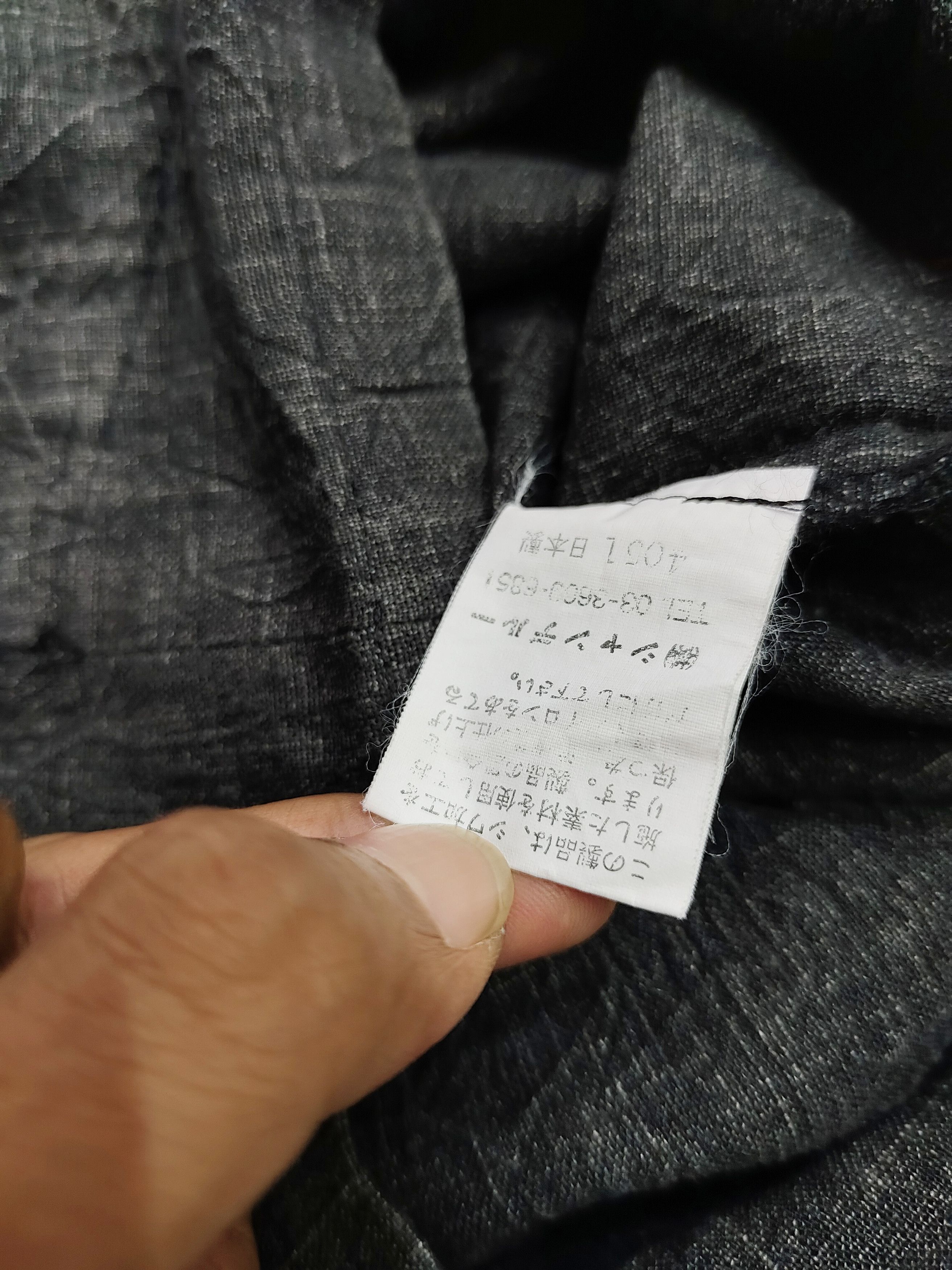 If Six Was Nine PEACE NOW🇯🇵 Minimalism Archive Linen Hooded Jacket Size US M / EU 48-50 / 2 - 5 Thumbnail