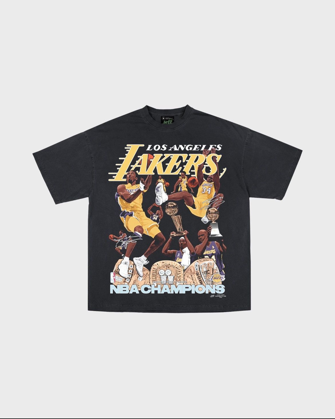 Other Lakers Kobe and Shaq championship shirt jae editz Size US S / EU 44-46 / 1 - 1 Thumbnail