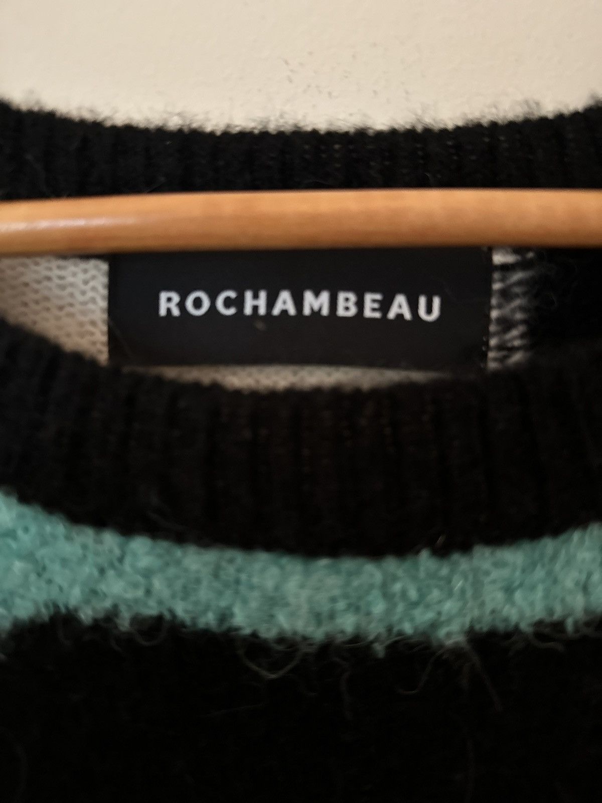 Rochambeau Rochambeau Multi Color Striped Assymetric Sweater Size US L / EU 52-54 / 3 - 3 Thumbnail