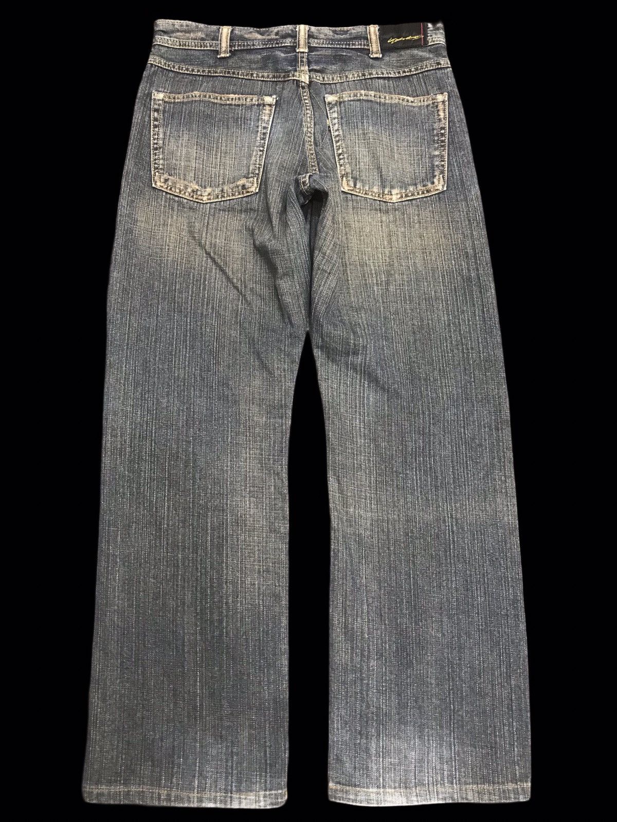 Japanese Brand 💥RELAXED💥VERY RARE DENIM CRAFT RUSTY FADES DENIM F433 Size US 31 - 2 Thumbnail
