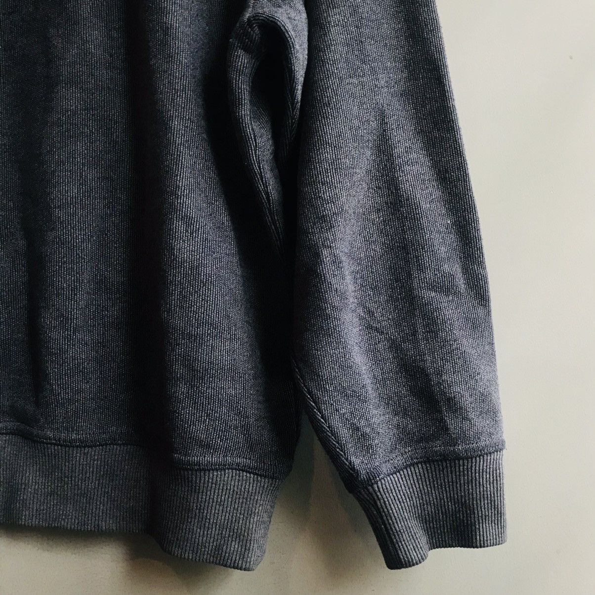 Dunlop × Japanese Brand × Vintage Vintage Dunlop Quarter Zip Rib Sweatshirt Size US L / EU 52-54 / 3 - 5 Thumbnail