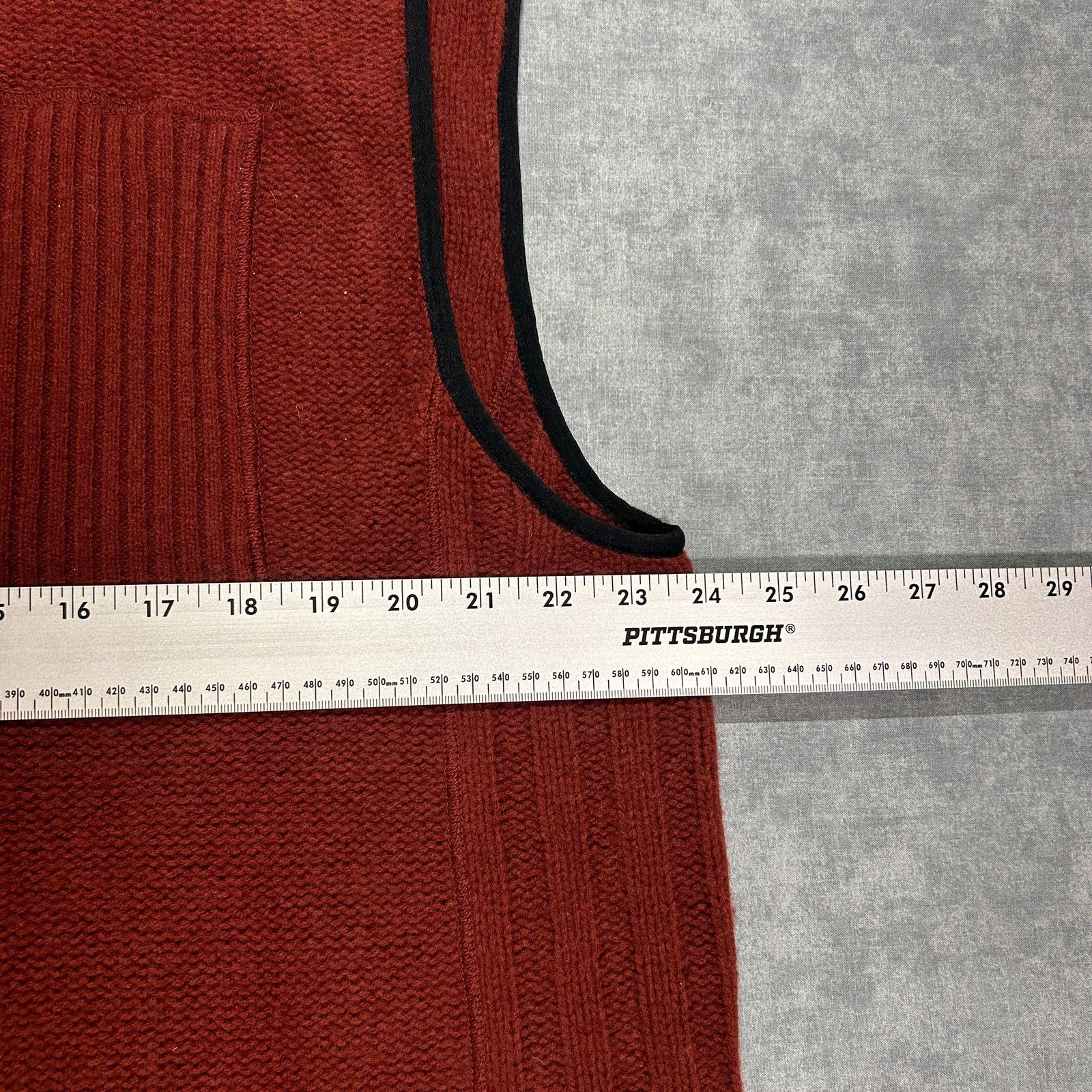 The Territory Ahead VTG The Territory Ahead Lambswool sweater vest 1/4 zip ms XL Size US XL / EU 56 / 4 - 5 Thumbnail