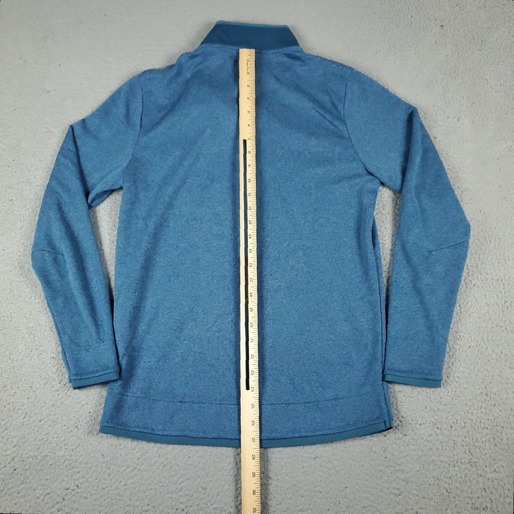 Under Armour Under Armour Sweater Mens Medium Blue 1/4 Zip Pullover Mock Neck Sweatshirt All Seasons Logo Size US M / EU 48-50 / 2 - 6 Thumbnail