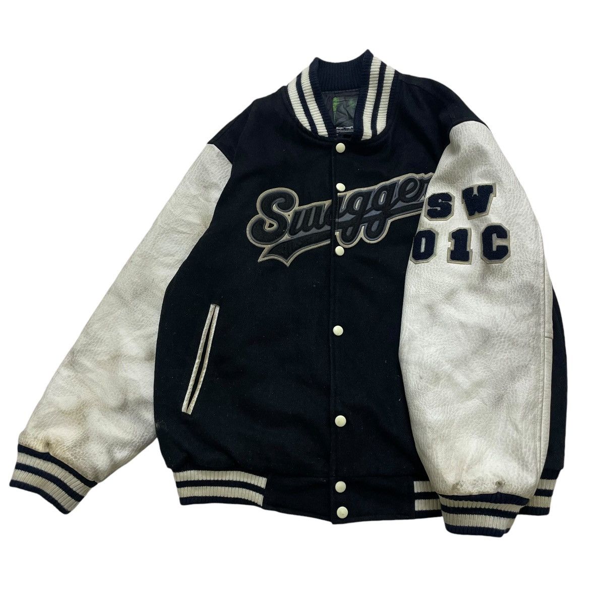 Electric Cottage × PHENOMENON 💥Japanese Brand Swagger Varsity Letterman Jacket Size US M / EU 48-50 / 2 - 2 Thumbnail