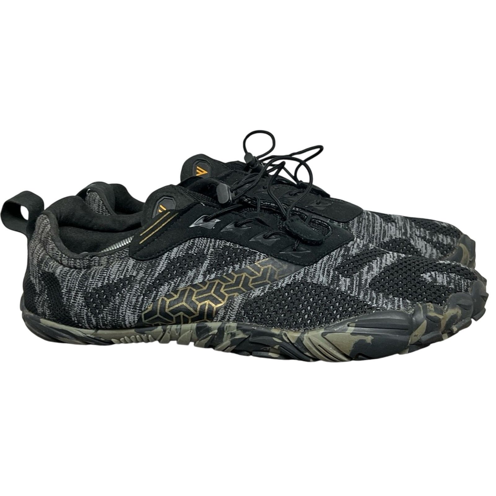 Other WHITIN Men's 13 Barefoot/Minimalist Shoe Wide Toe Box Black Size US 13 / EU 46 - 4 Thumbnail
