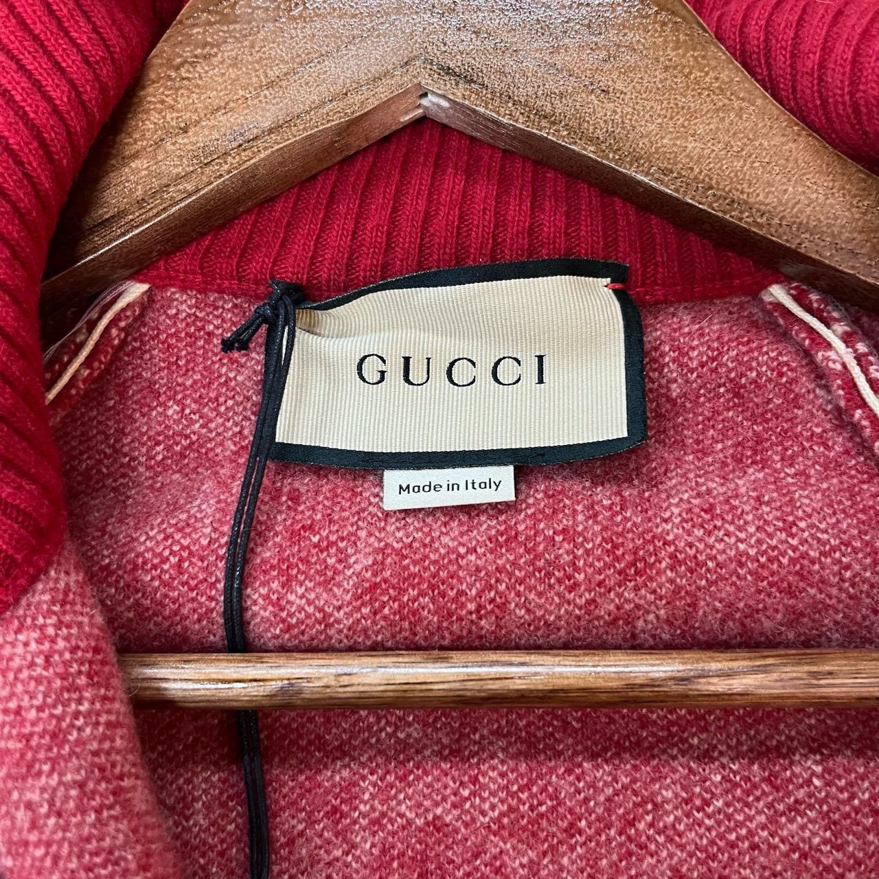 Gucci Gucci Red tweed full print jacket 2501-Nextarrow Size US XS / EU 42 / 0 - 7 Thumbnail