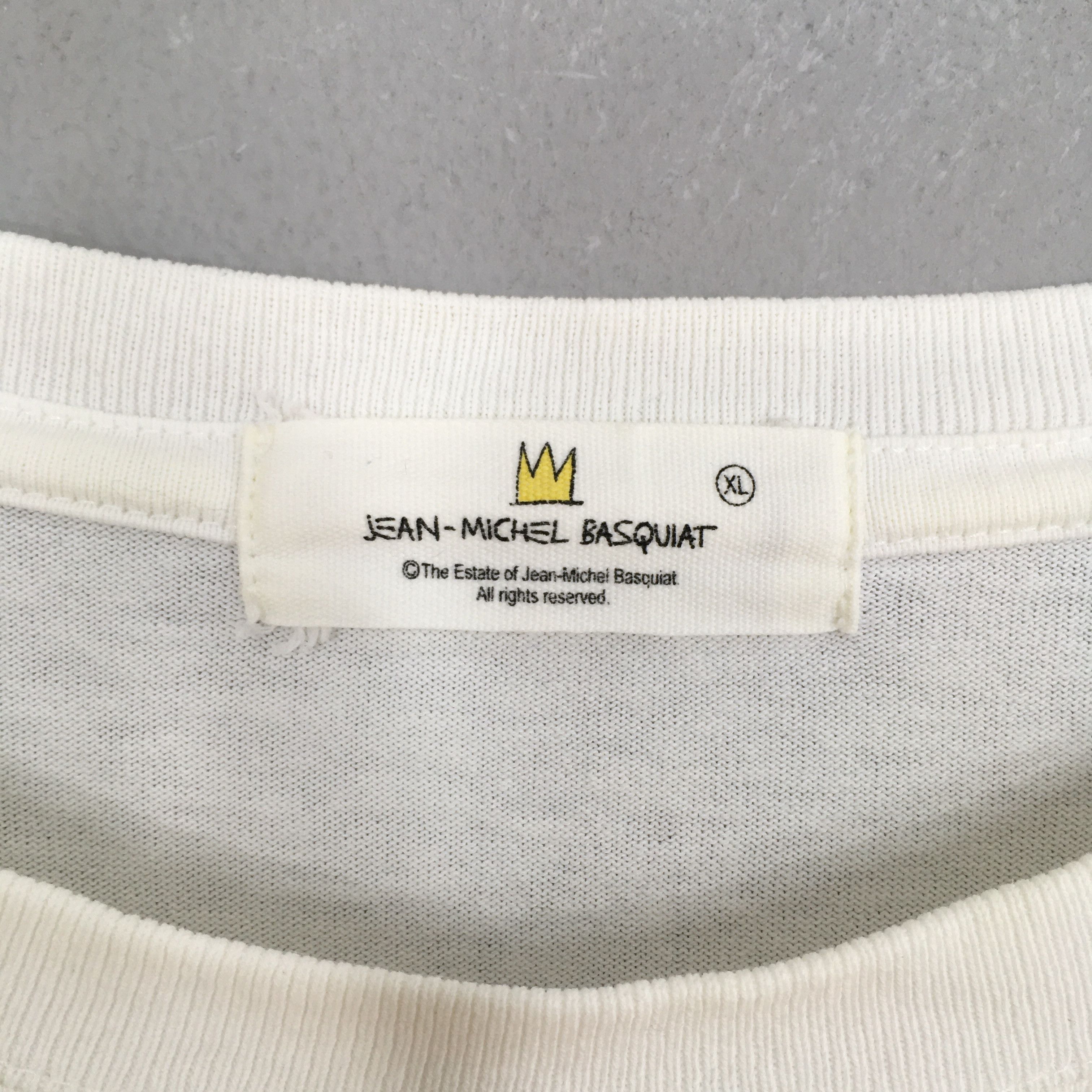 Jean-Michel Basquiat Jean-Michel Basquiat Quality Meats for the Public 82 Tshirt Size US XL / EU 56 / 4 - 2 Thumbnail
