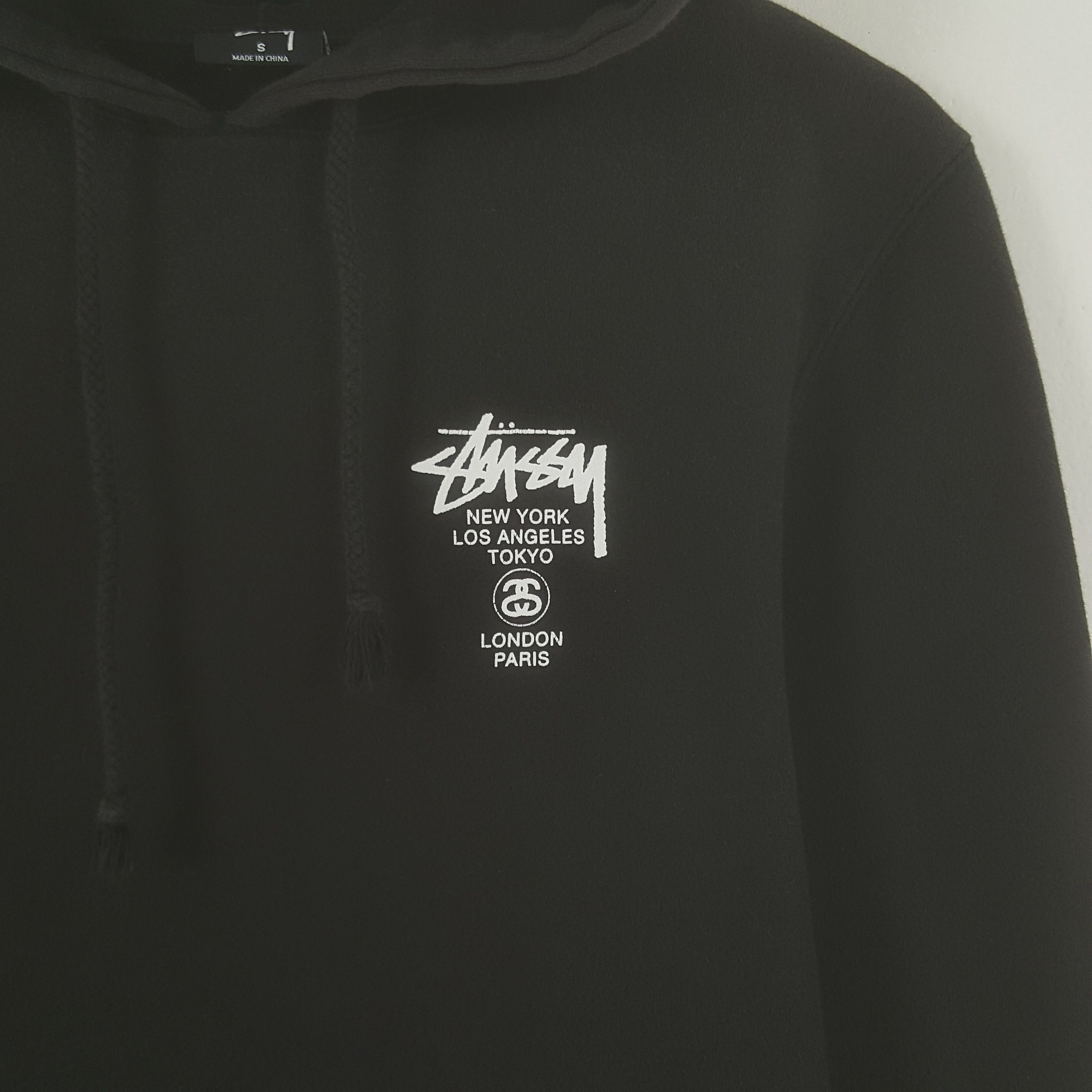 Stussy × Vintage Vintage Stussy Big Logo Sweatshirt Hoodies Size US S / EU 44-46 / 1 - 4 Thumbnail