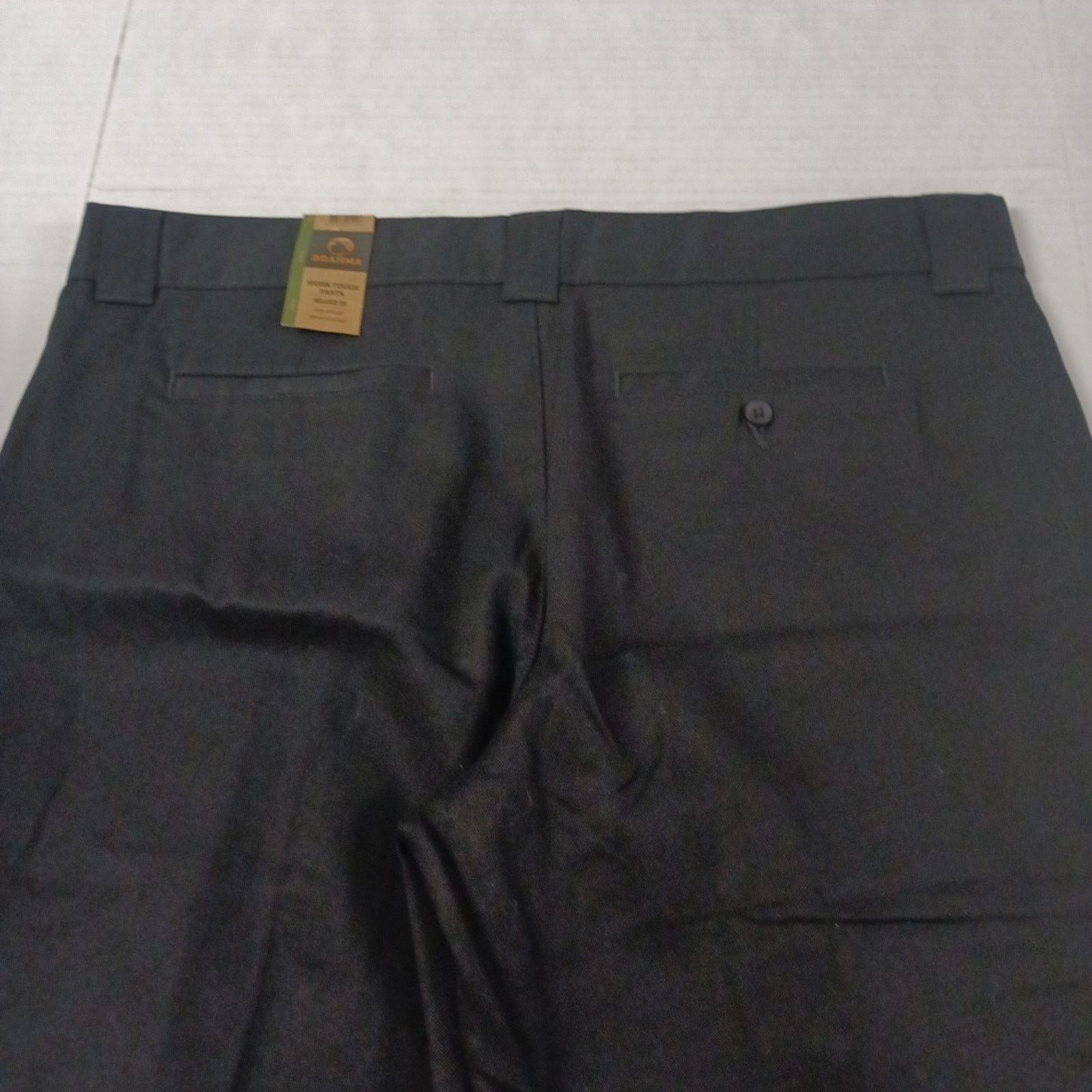 Other Brahma Men's Work Tough Pants Size 42x32 Black Relaxed Fit Size US 42 / EU 58 - 7 Thumbnail