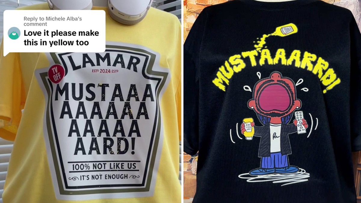 Vintage KENDRICK LAMAR MUSTARD CUSTOM Size ONE SIZE - 4 Thumbnail
