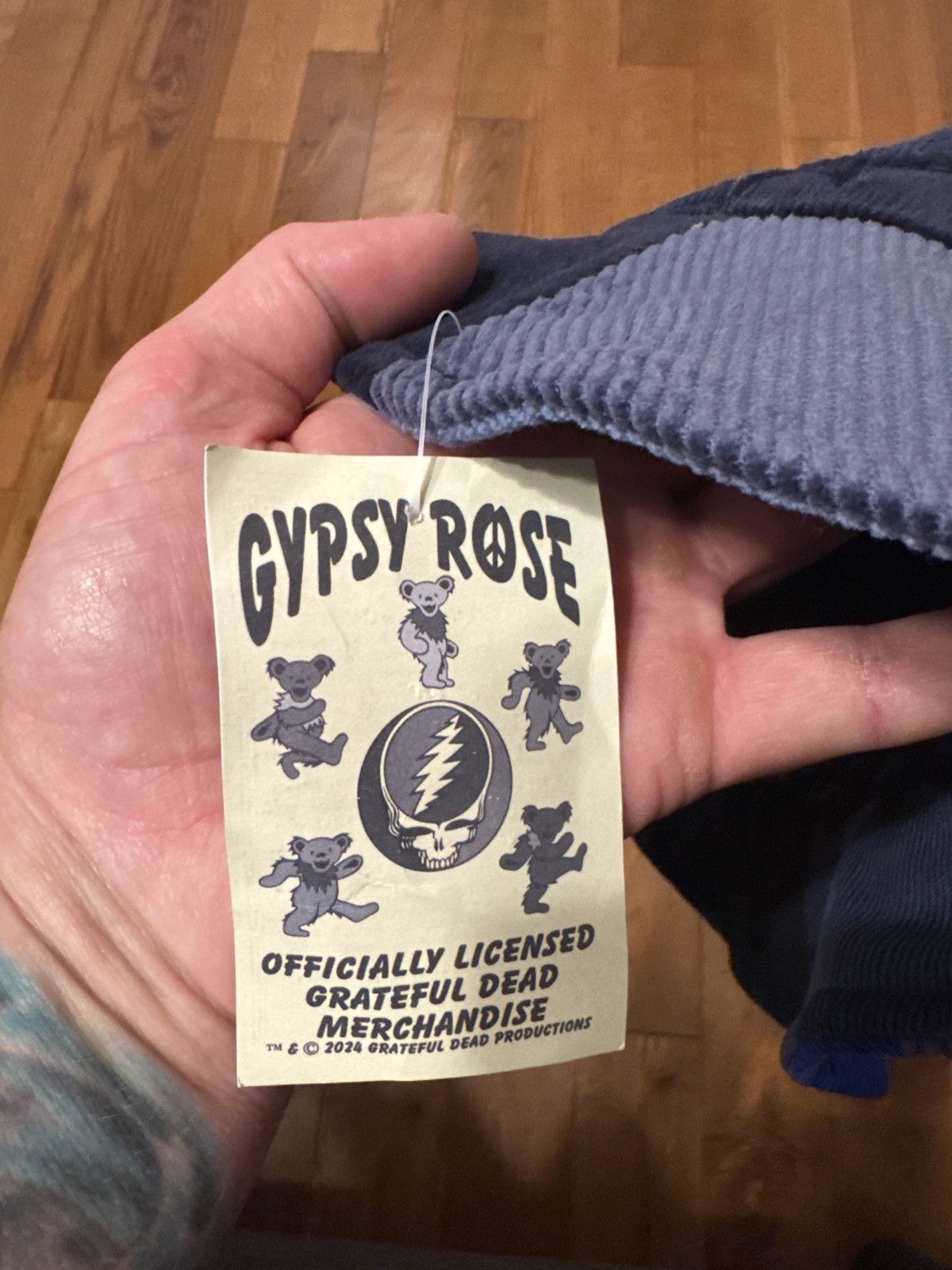 Band Tees Gypsy Rose Grateful Dead handmade Bucket hat Size ONE SIZE - 7 Thumbnail