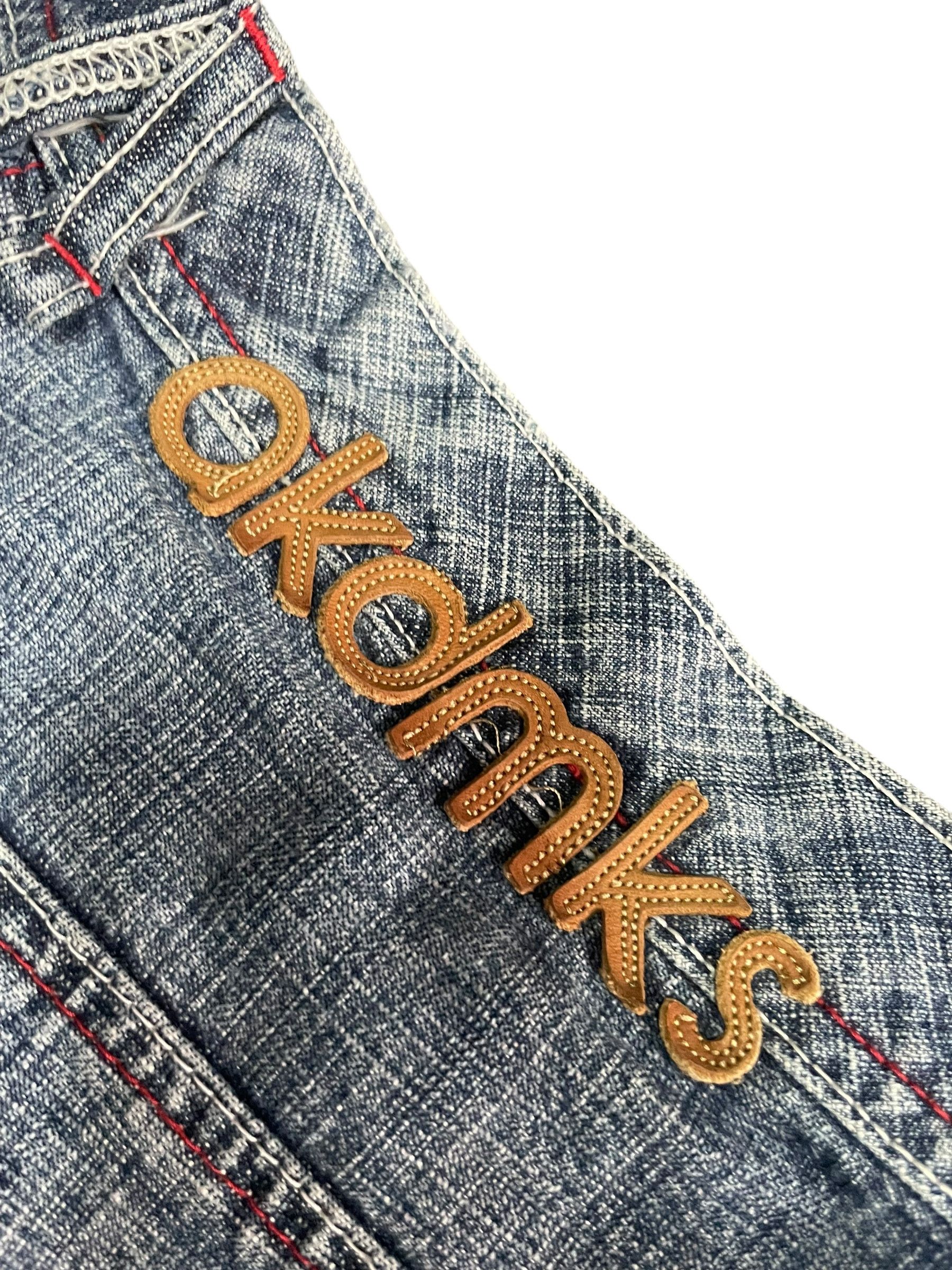 Akademiks Vintage Akademiks Denim Short Size US 37 - 5 Thumbnail
