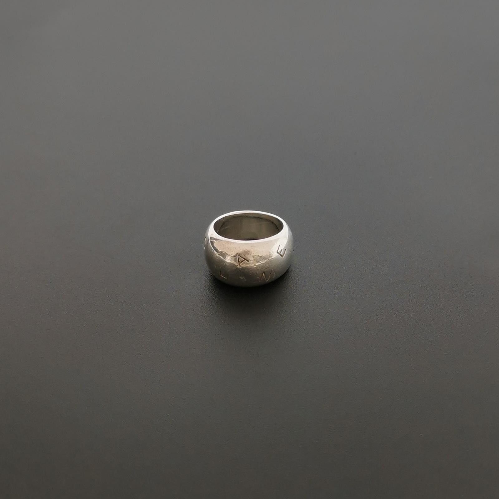 Chanel Chanel S925 Letter Logo Ring Size 15 -z2505 Size ONE SIZE - 3 Thumbnail