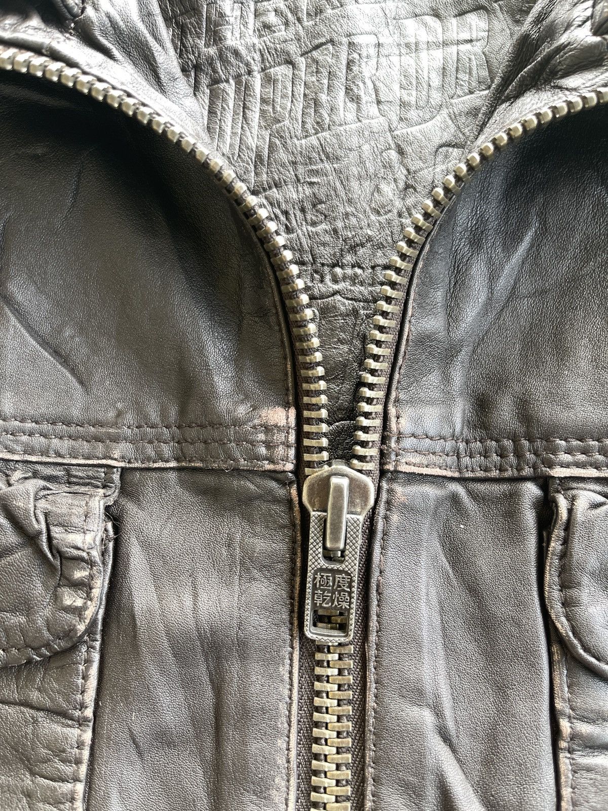 Superdry AW10 Superdry Brad Cuir Leather Jacket Size US S / EU 44-46 / 1 - 18 Thumbnail