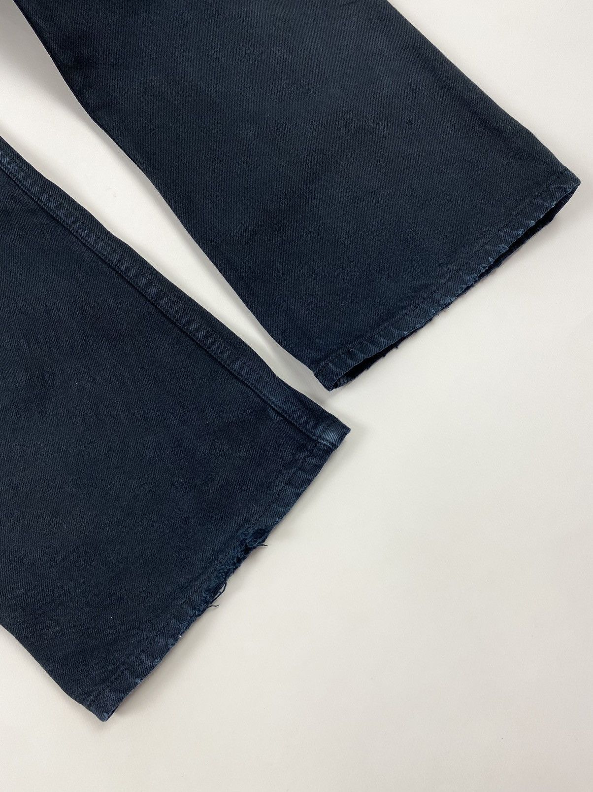 Levi's 2000’s Vintage Levi’s 501 Black Denim Jeans 33X30 Size US 33 - 13 Thumbnail