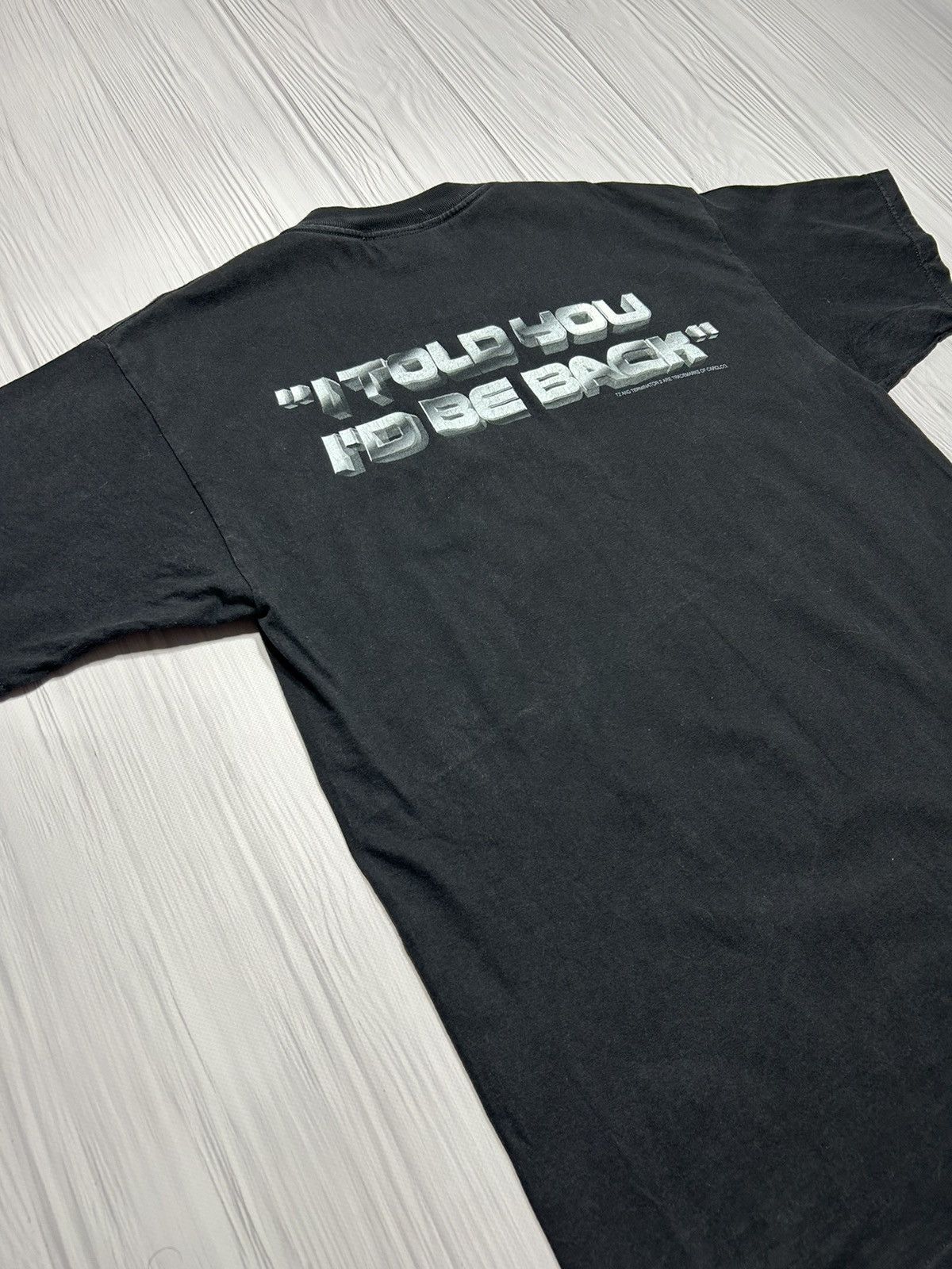 Universal Studios Rare! Terminator 2 I Told You I’d Be Back Universal T-Shirt Size US L / EU 52-54 / 3 - 10 Thumbnail