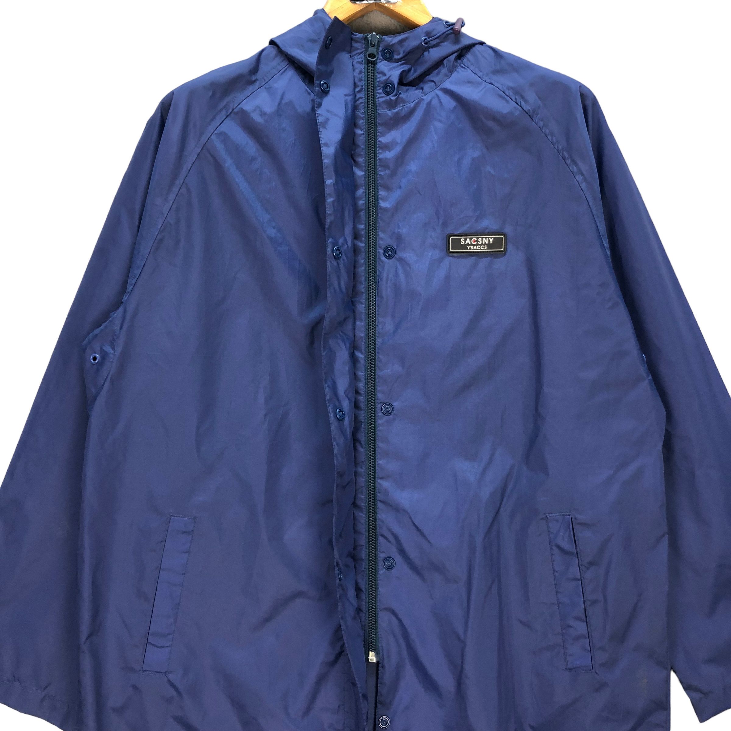 Japanese Brand SACSNY Y'SACCS RAINCOAT #7425-145 Size US M / EU 48-50 / 2 - 8 Thumbnail