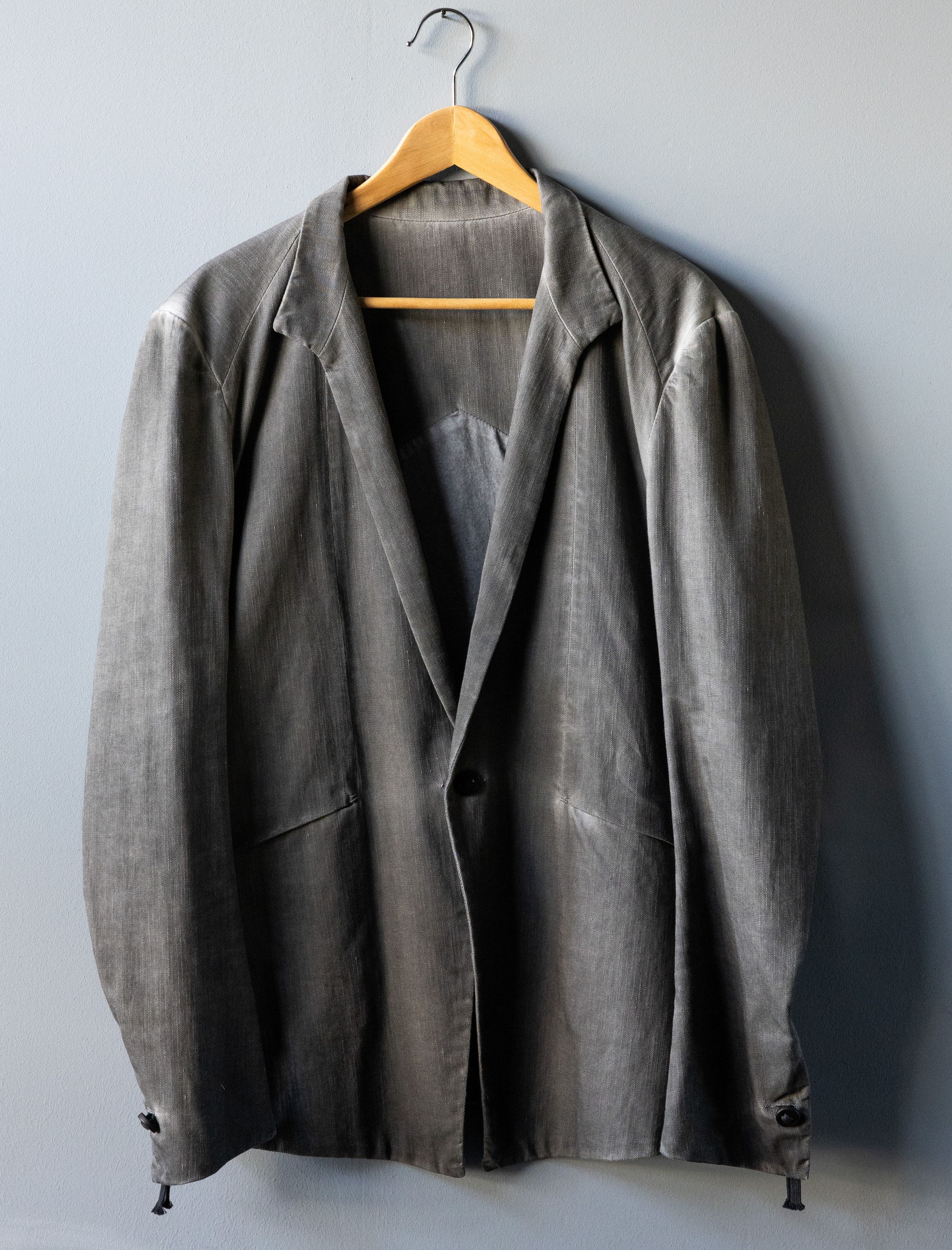 Boris Bidjan Saberi Boris bidjan Saberi Denim Blazers Size 50R - 1 Thumbnail