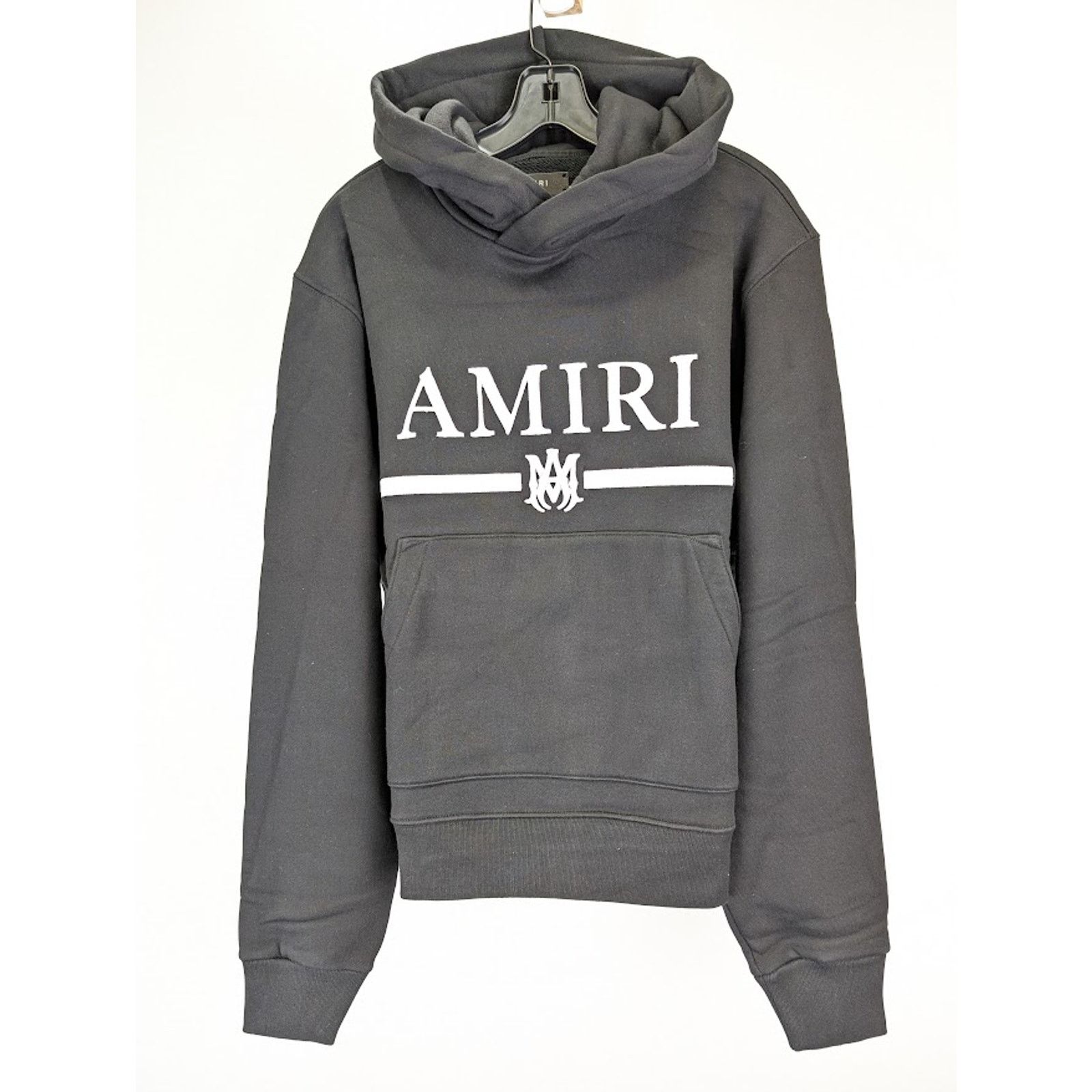 Amiri o1rshd1 MA Bar Embroidery Hoodie in Black XXL Size US XXL / EU 58 / 5 - 2 Thumbnail