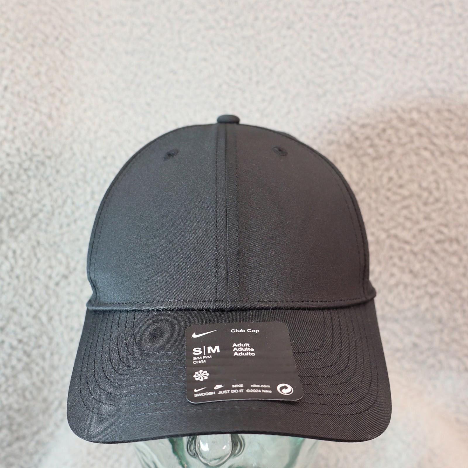 Nike Nike Cap Hat Black Swoosh Strapback S/M Dri-Fit Unisex / Size ONE SIZE - 1 Thumbnail