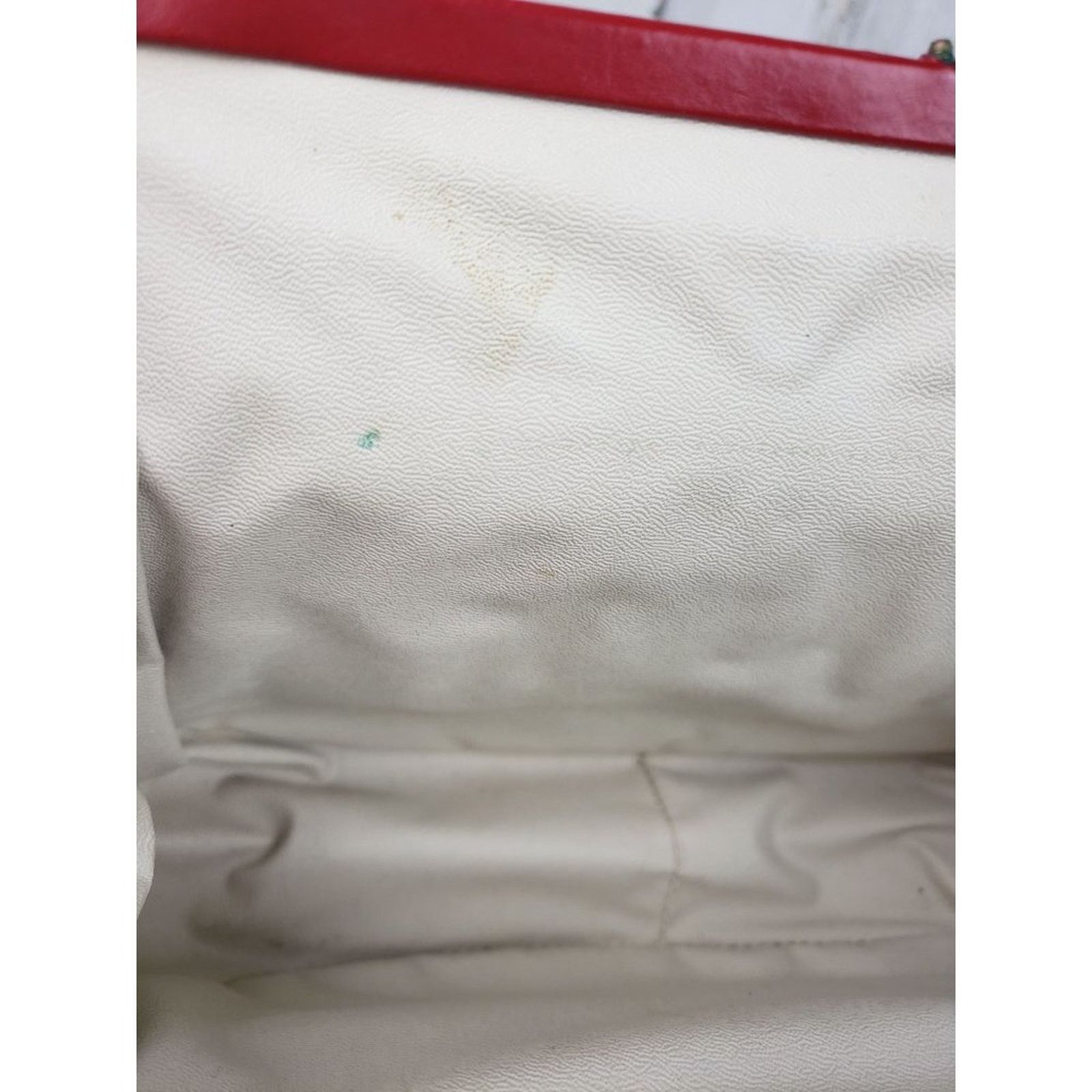 Other Solid Red Mini Clasped Handbag Women's Small Purse Size ONE SIZE - 9 Thumbnail