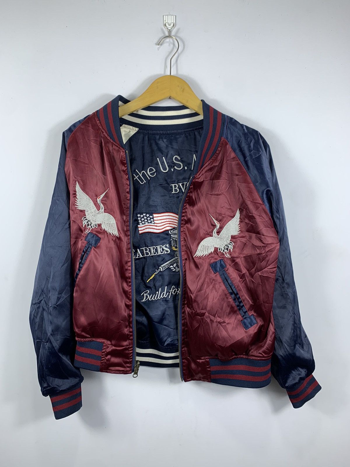 If Six Was Nine × Tailor Toyo × Toyo Enterprises Sukajan U.S.Navy REVERSIBLE SUKAJAN jacket Size US M / EU 48-50 / 2 - 5 Thumbnail