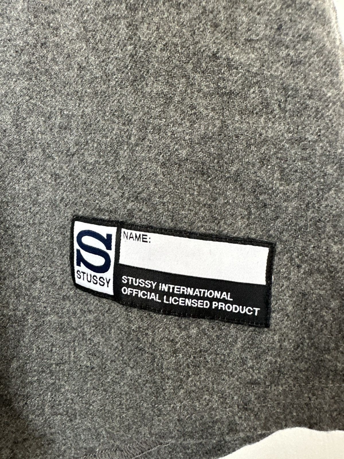 Stussy Stussy Heather Grey Baseball Jersey Size US M / EU 48-50 / 2 - 2 Thumbnail