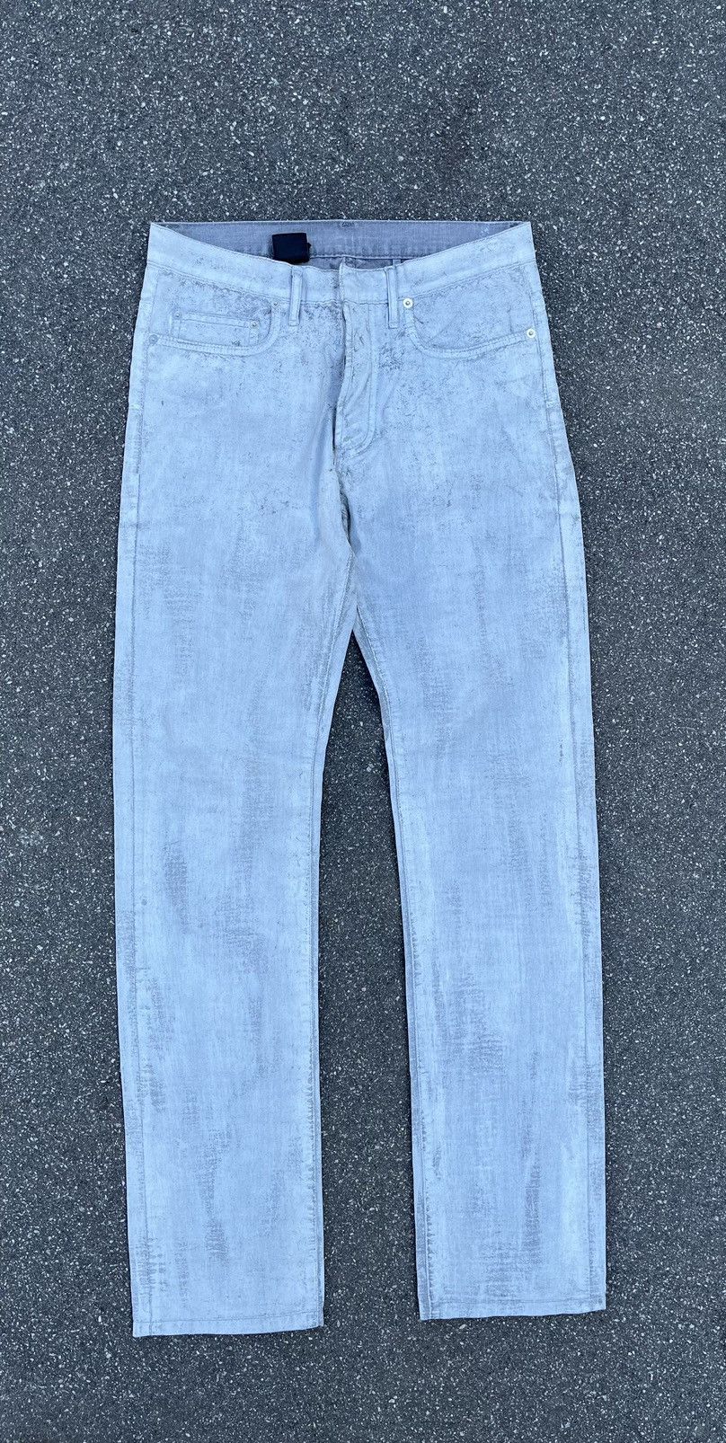 Dior Painted Jeans by Hedi Slimane