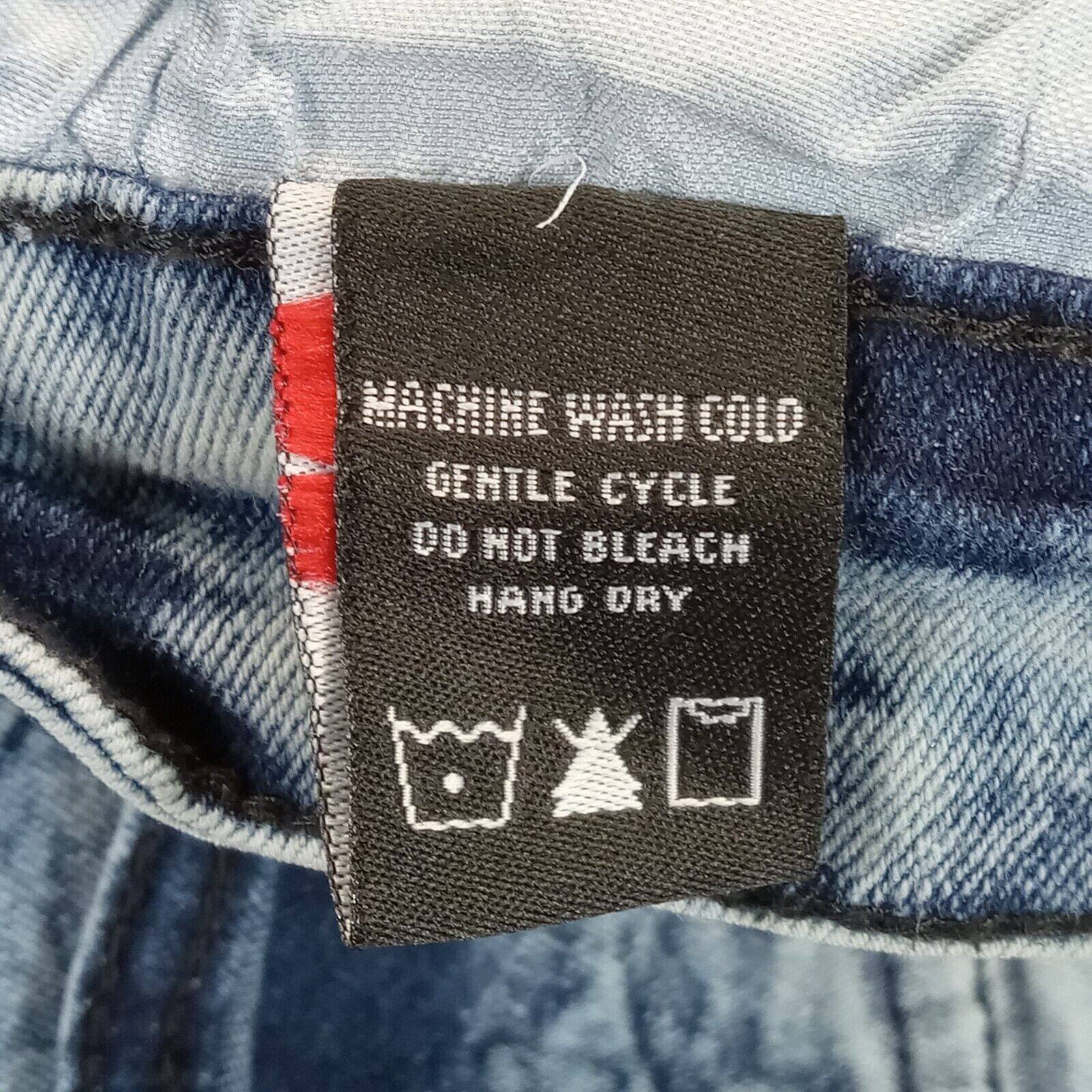Mecca Mecca Jeans 36 X 32 Mens Stretch Fit Acid Biker Denim Grunge Size US 36 / EU 52 - 8 Thumbnail