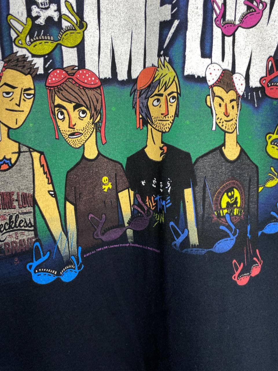 Band Tees MENS ALL TIME LOW Band Rock mtv pop punk y2k rare 2013s Size US S / EU 44-46 / 1 - 3 Thumbnail