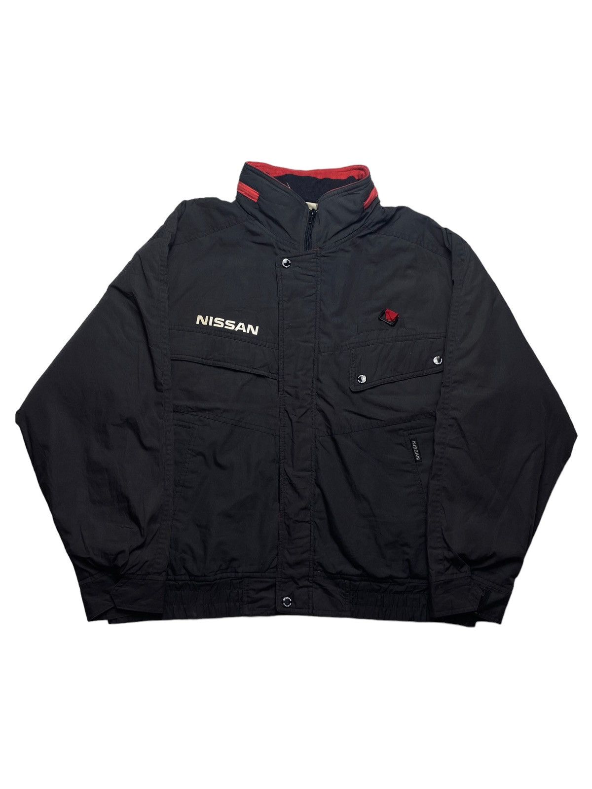 Japanese Brand 1990s Nissan - Multipocket Cargo Jacket Size US L / EU 52-54 / 3 - 2 Thumbnail